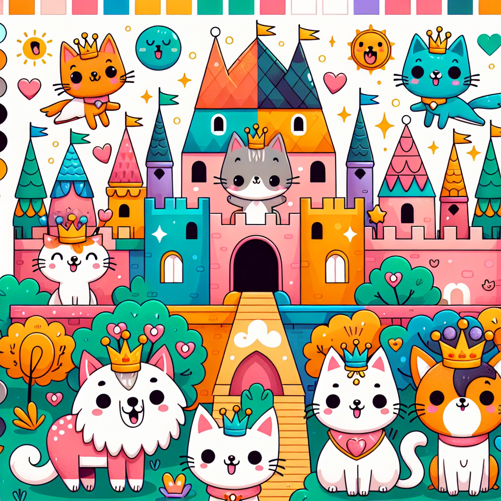 Paws And Claws Kingdom Number Painting