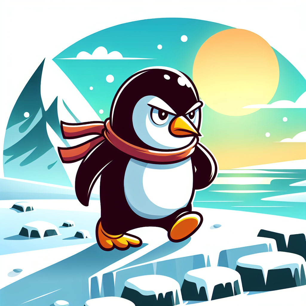 Pioneering Penguin Numbered Painting Kits