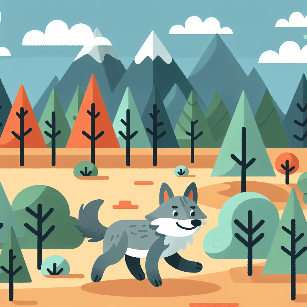 Wilderness Explorer Wolf Paint By Number