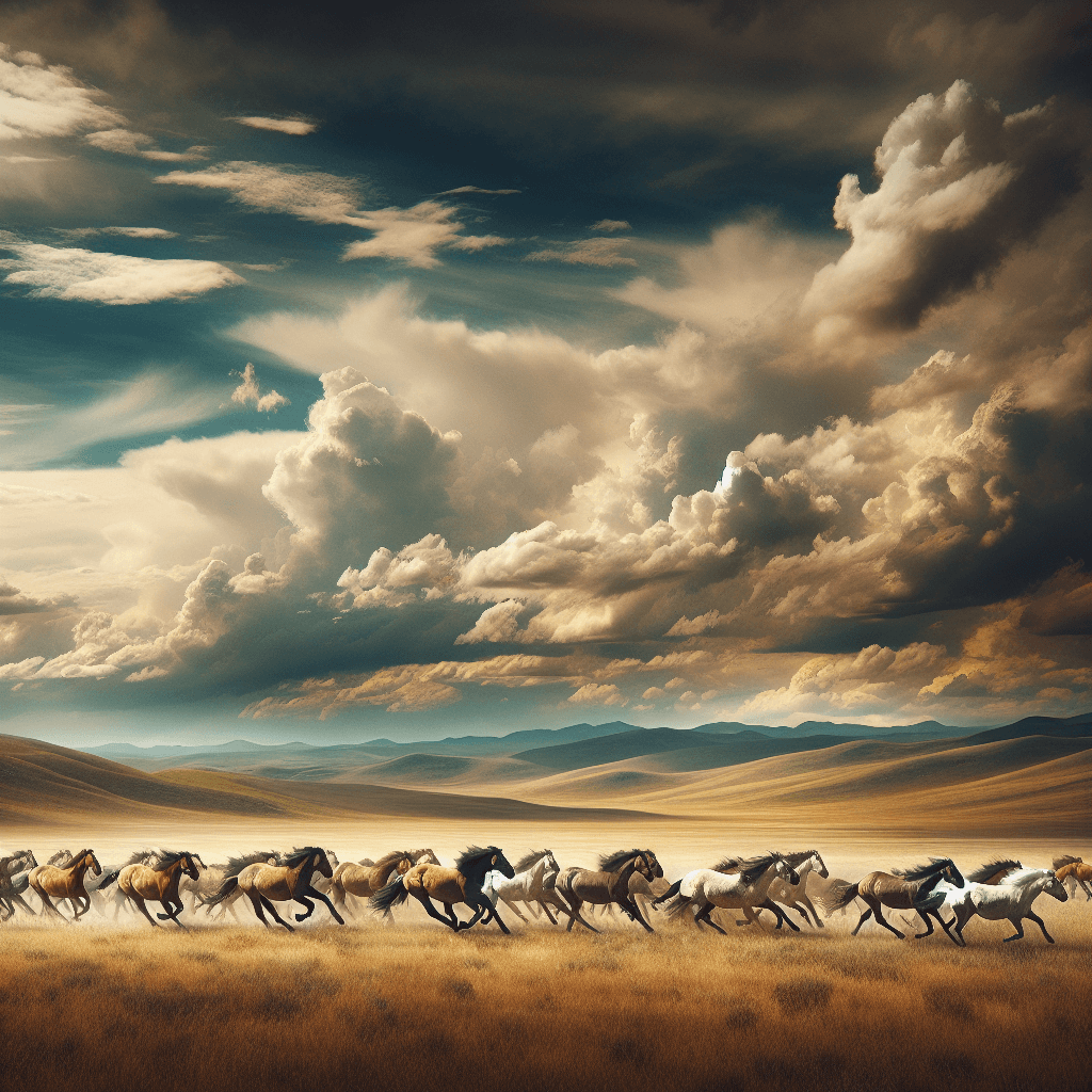 Wild Horse Freedom DIY Paint By Numbers