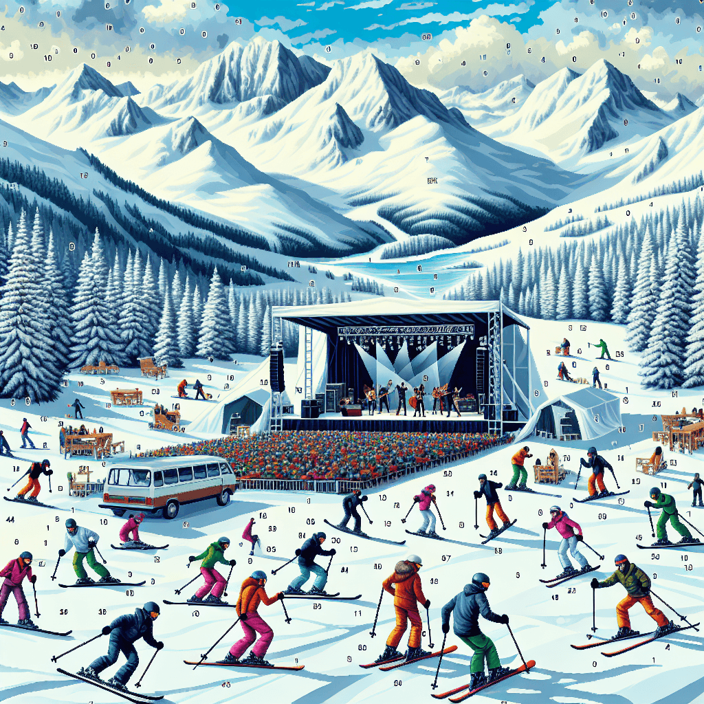 Snowbombing Festival - Mayrhofen Number Painting