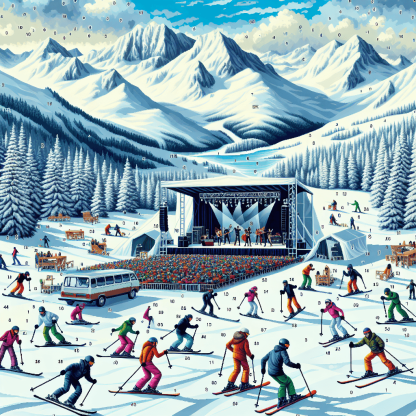 Snowbombing Festival - Mayrhofen Number Painting