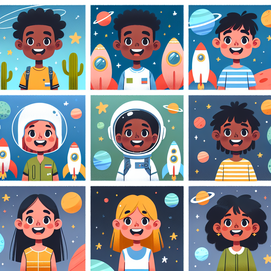 Galactic Globetrotters Paint By Numbers Art