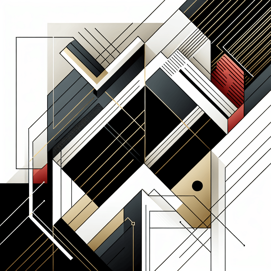 Modern Geometric Illusions Paint By Numbers Art