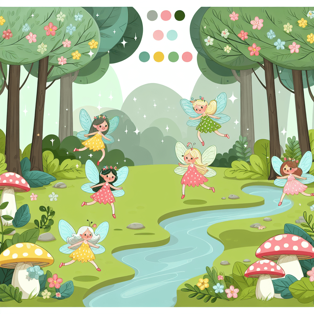 Fairy Forest Magic Painting By Numbers Kit