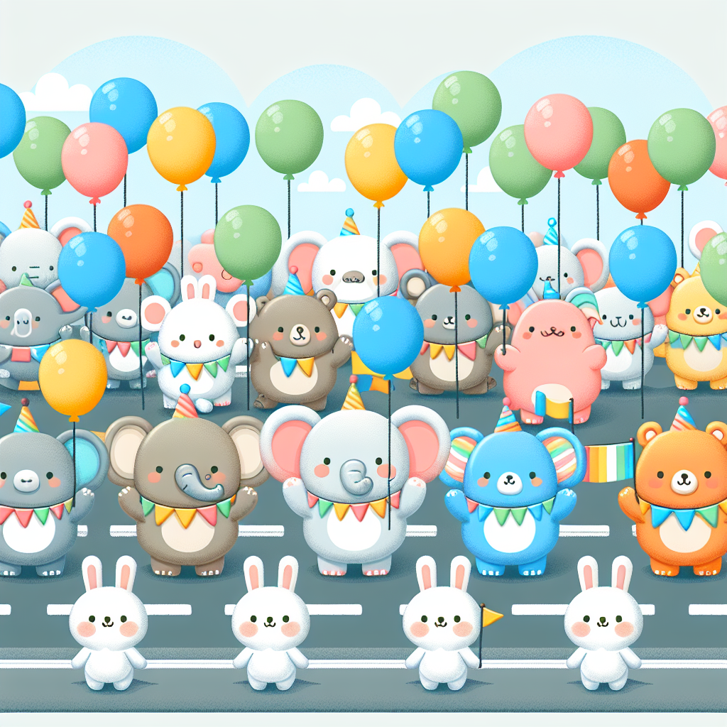 Epic Animal Parade Paint By Color