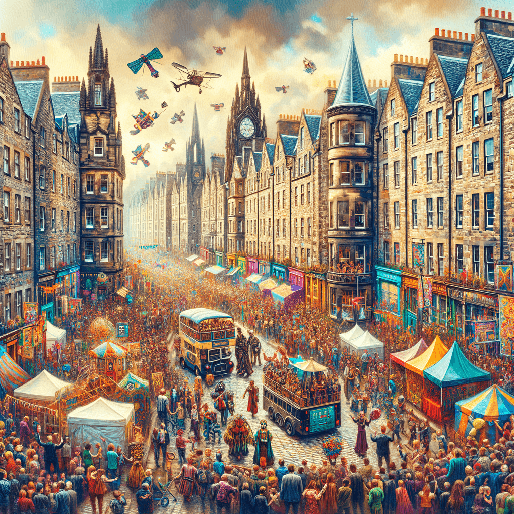 Edinburgh Fringe Festival - UK Paint By Numbers Art