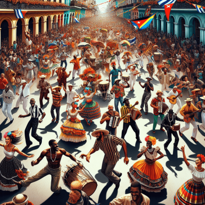 Gala - Santiago De Cuba Number Painting