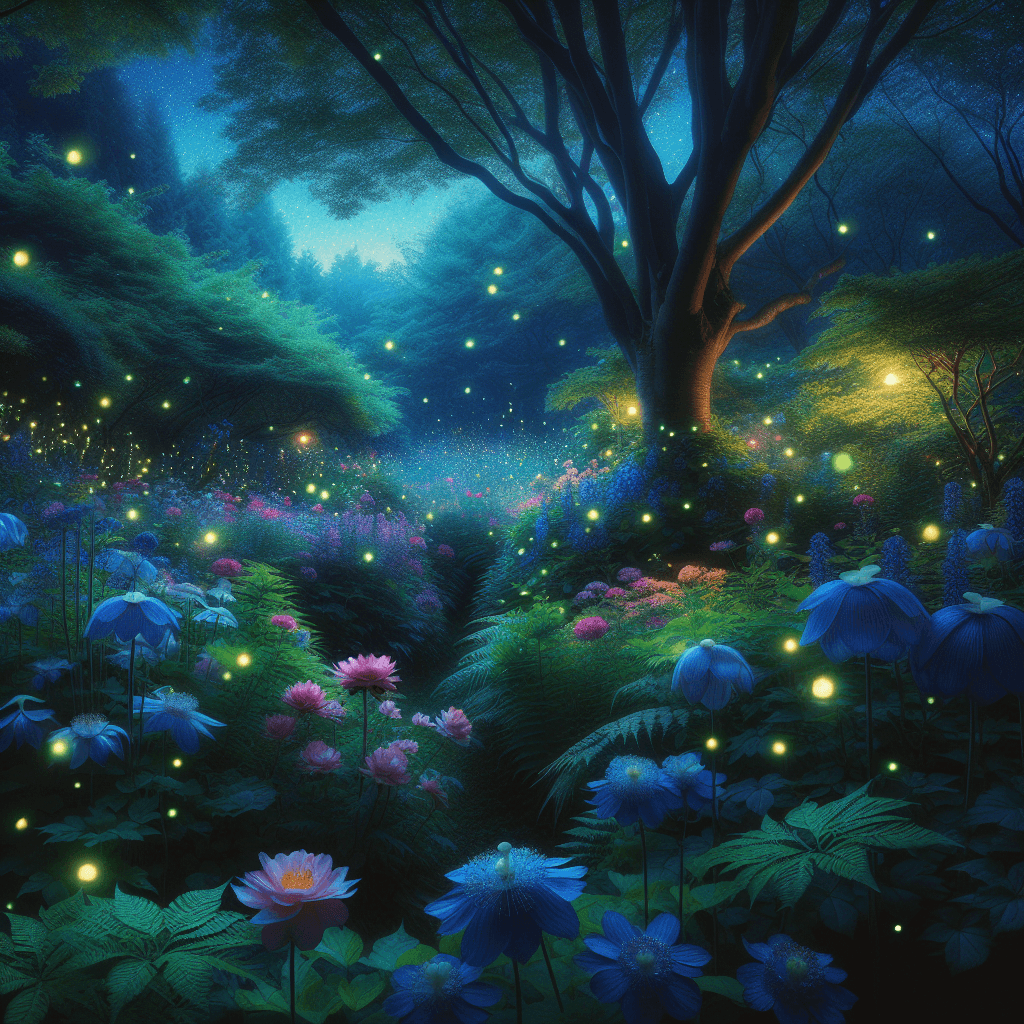 Midsummer Night's Delight Paint By Color