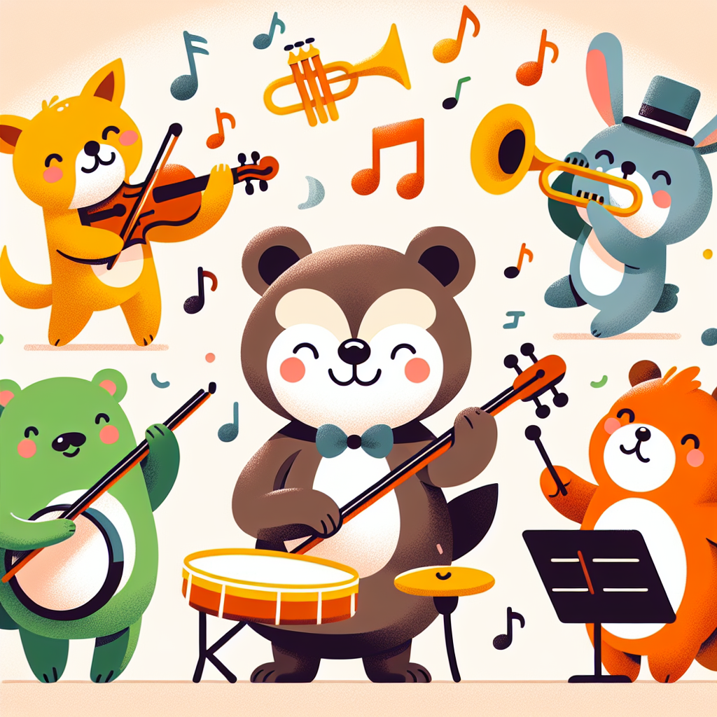 Animal Orchestra Delight Paint By Numbers Kits