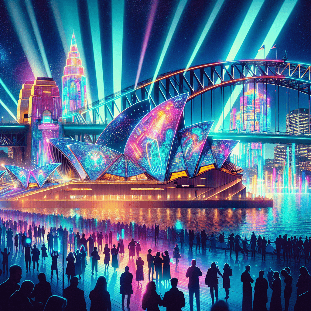 Vivid Sydney Festival - Australia Numbered Painting Kits
