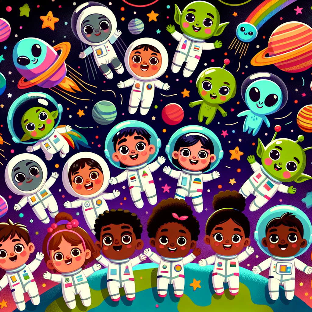 Adventurous Outer Space Voyage Paint By Number