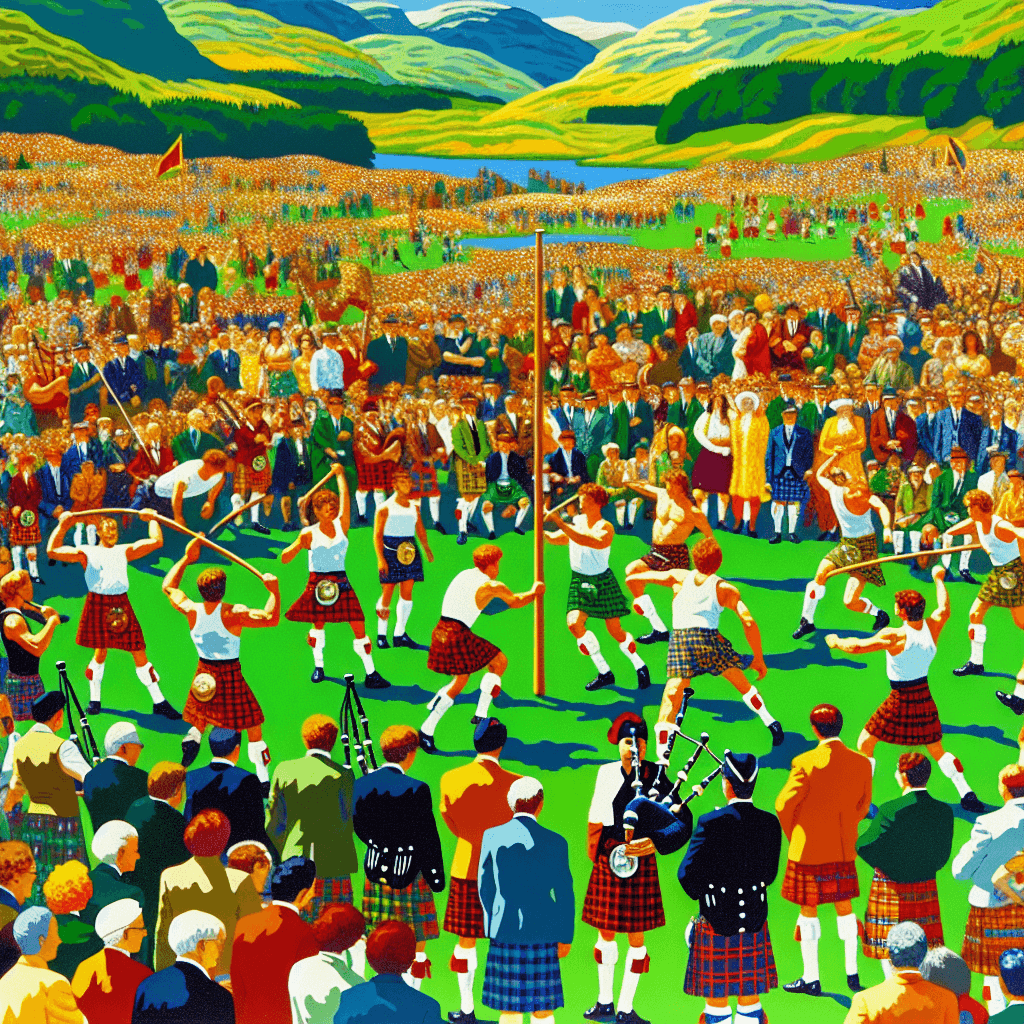Inverness Highland Games - Scotland Paint By Numbers Kits