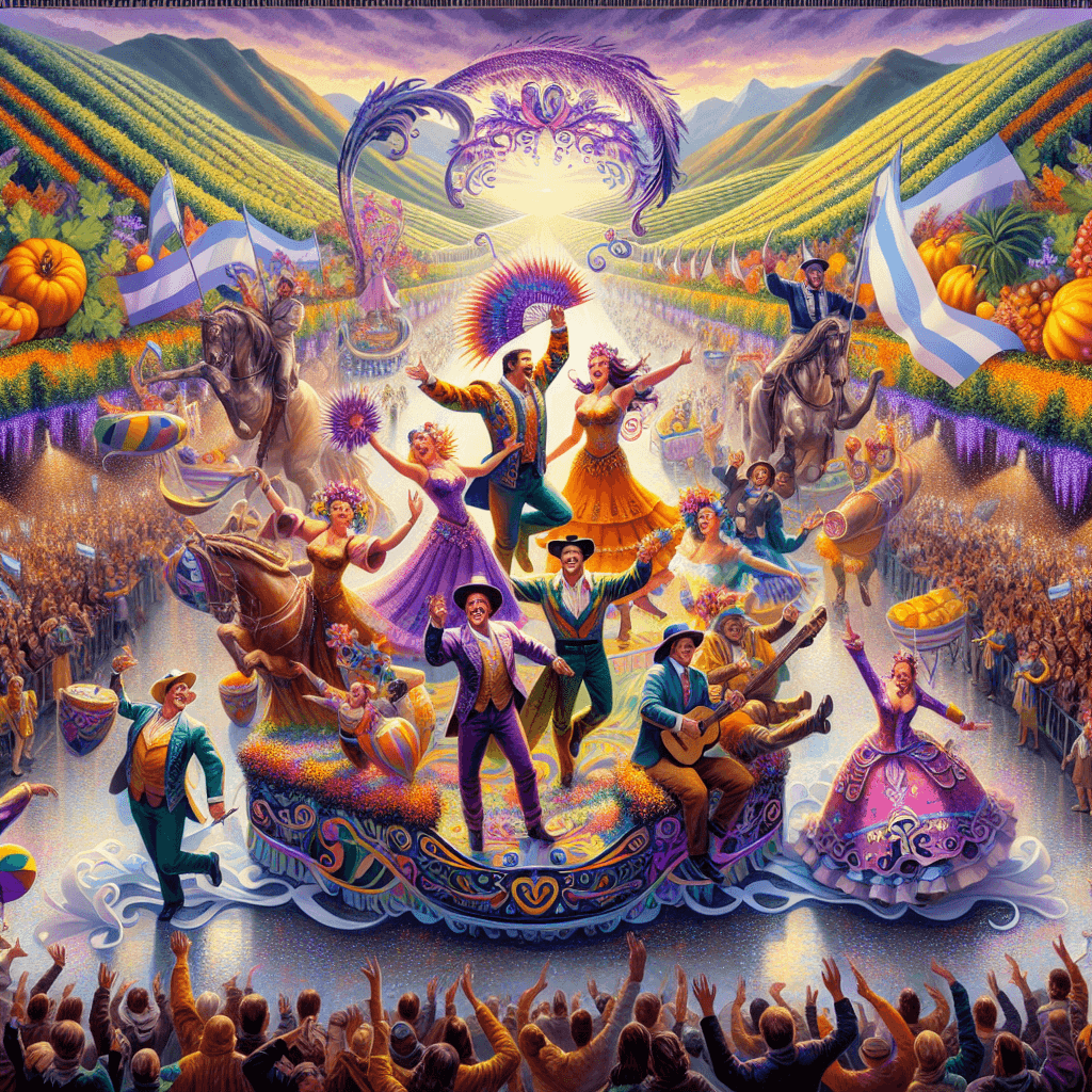 International Grape Harvest Festival Painting By Numbers Kit
