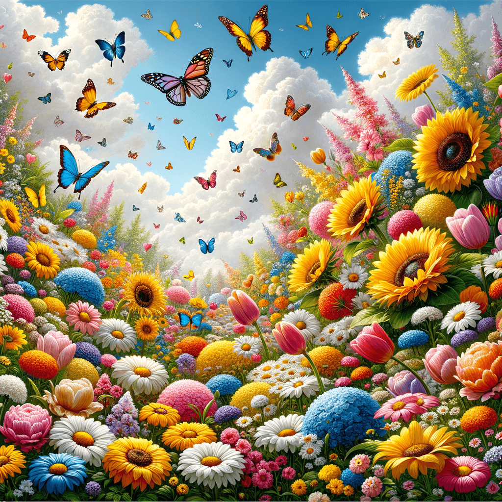 Whimsical Garden Delight - DIY Painting By Numbers Kit