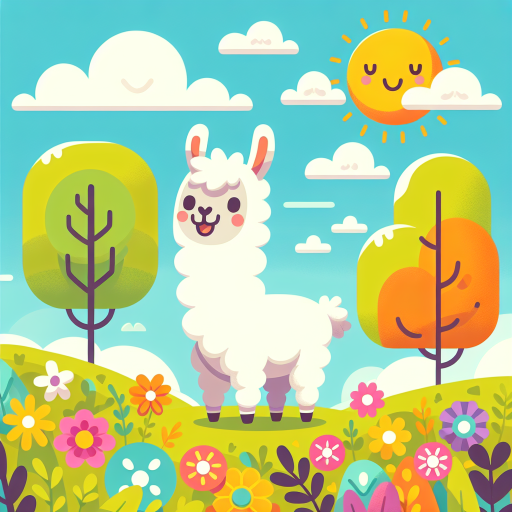 Laughing Llama Numbered Painting Kits