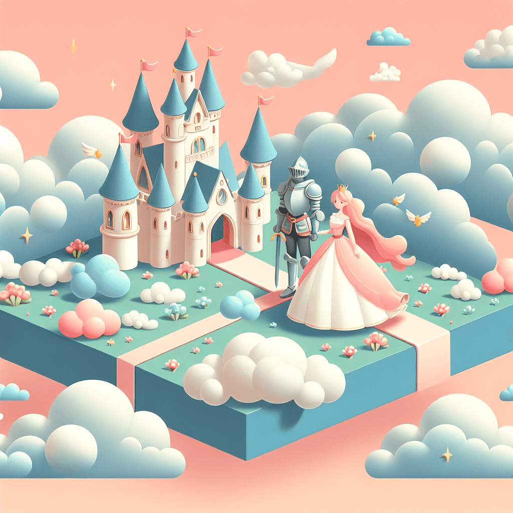 Cloud Castle Quest Painting Number Kit