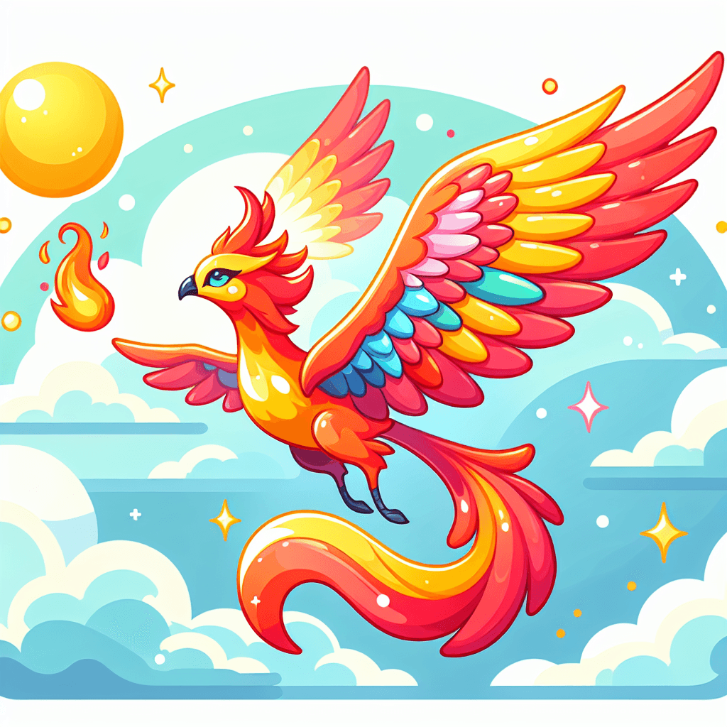 Magical Phoenix Paint By Number