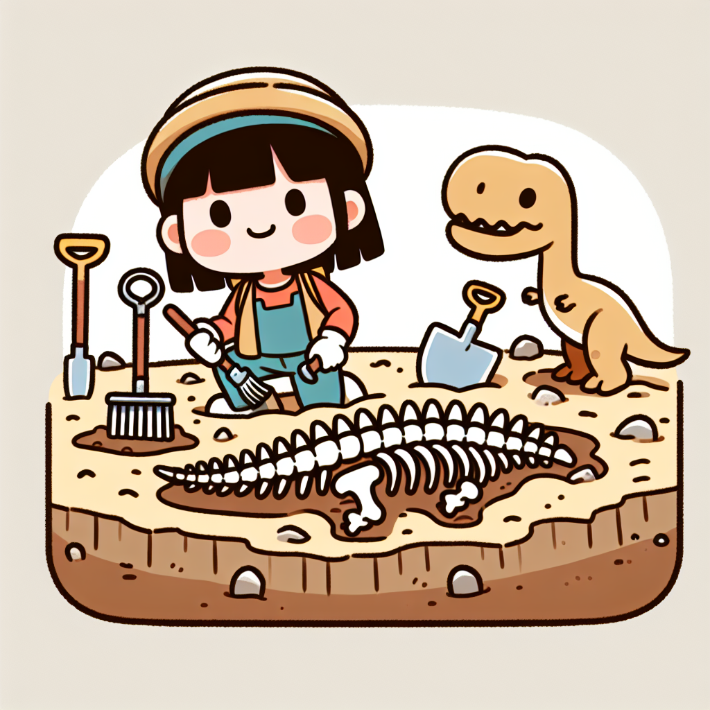 Fossil Adventure Numbered Painting Kits
