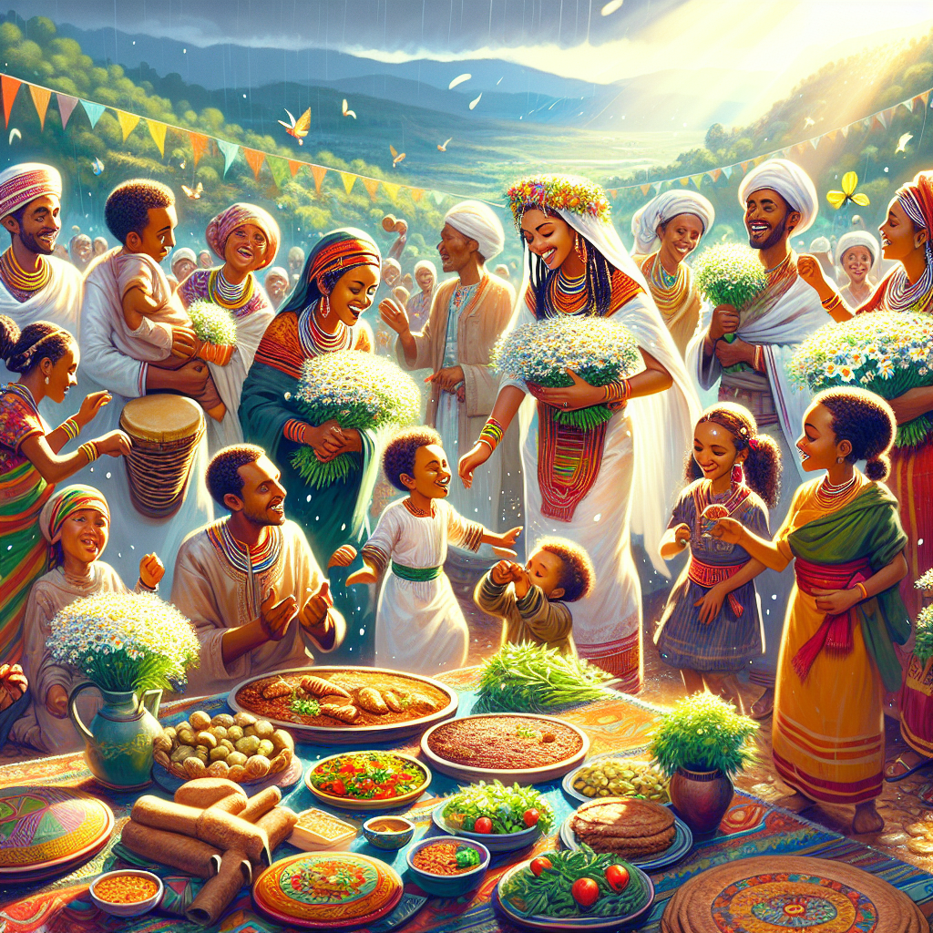 Enkutatash - Ethiopia Painting By Numbers Kit