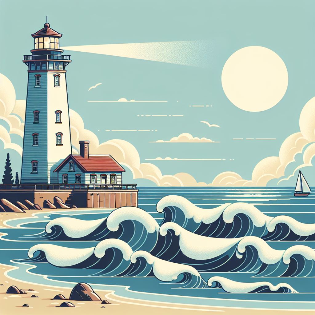 Seaside Lighthouse Watch Paint By Color