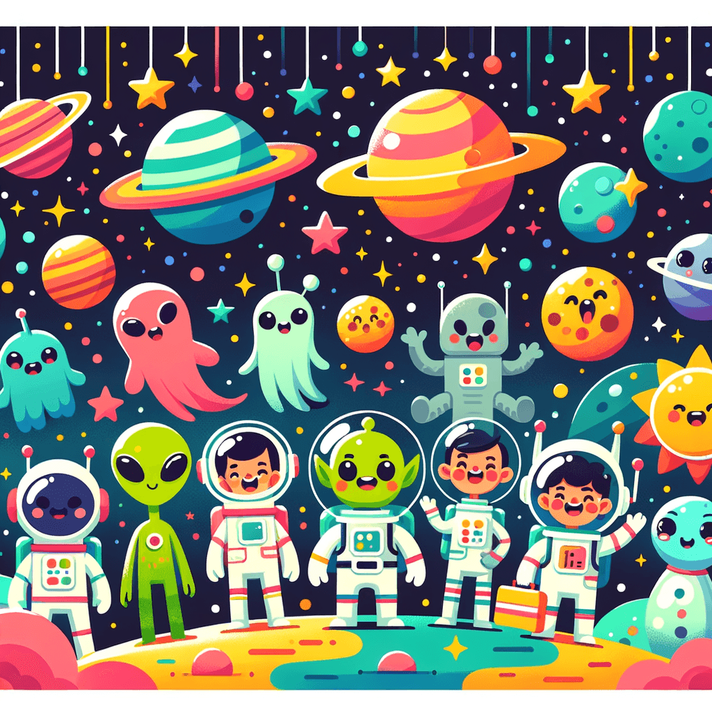 Colorful Space Odyssey DIY Paint By Numbers