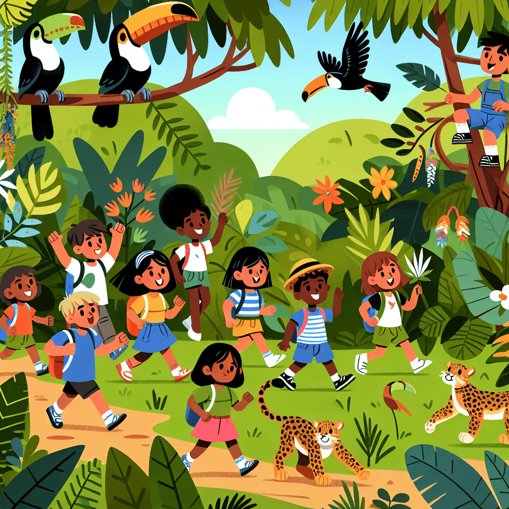 Jungle Adventure Trek DIY Paint By Numbers