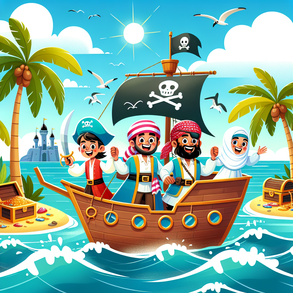 The Great Pirate Quest Paint By Number