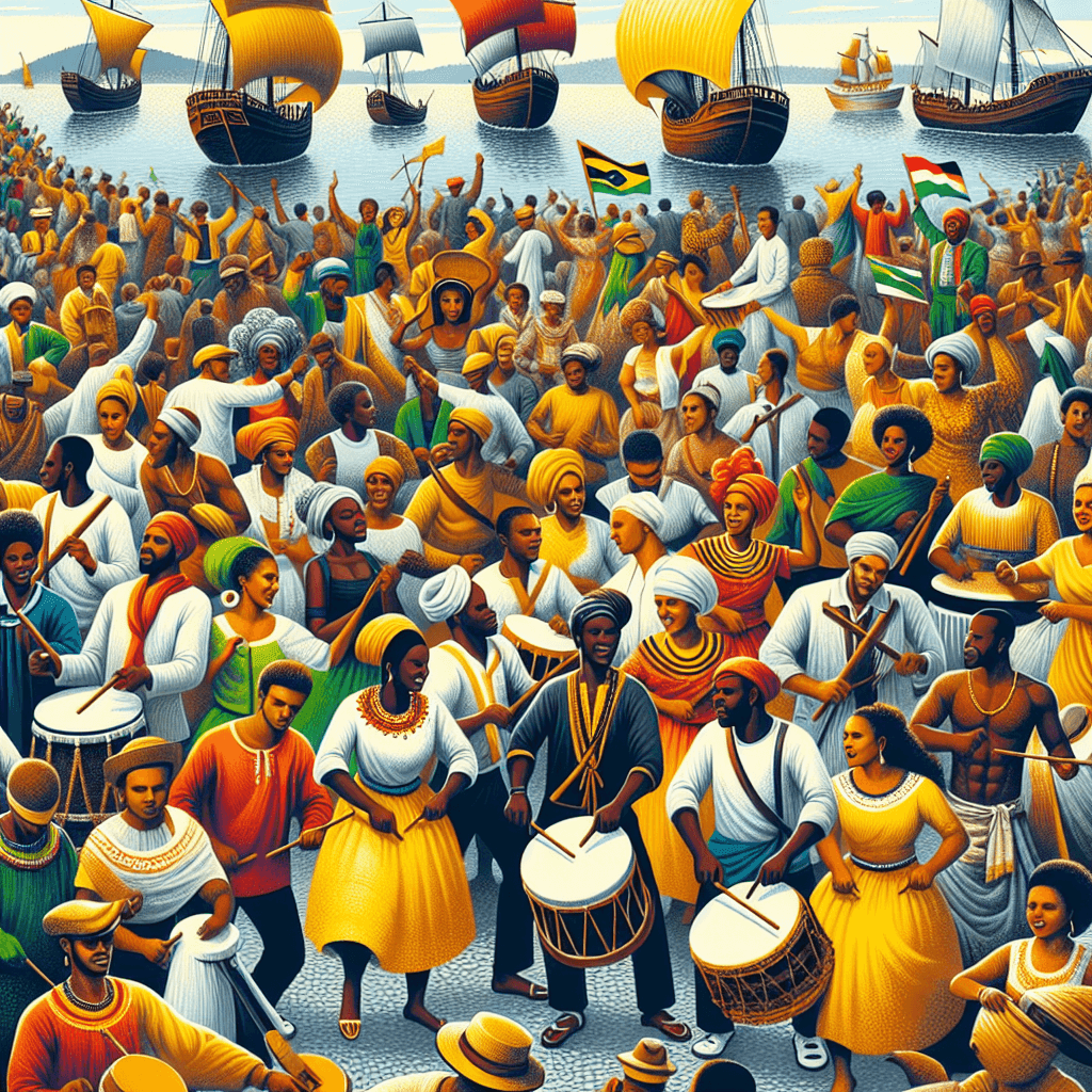 Garifuna Settlement Day - Belize Paint By Numbers