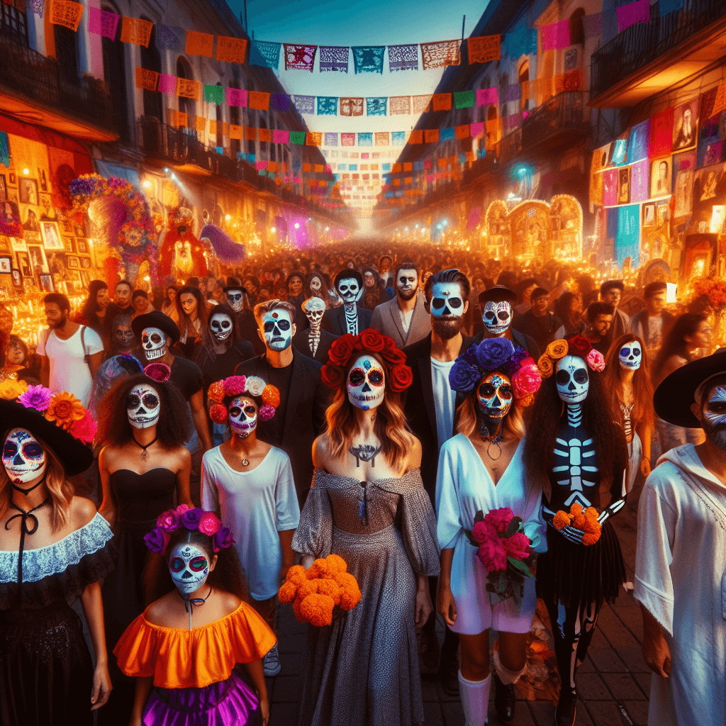 Day Of The Dead (Día De Los Muertos) - Mexico Painting By Numbers Kit