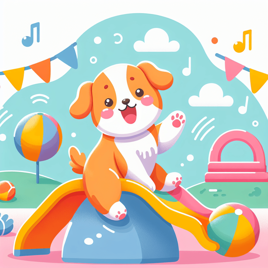 Puppy's Playground Paint By Numbers
