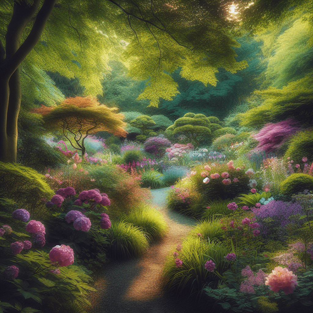 Garden Of Reflection Paint By Numbers Kits
