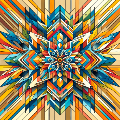 Radiant Patterns Paint By Number