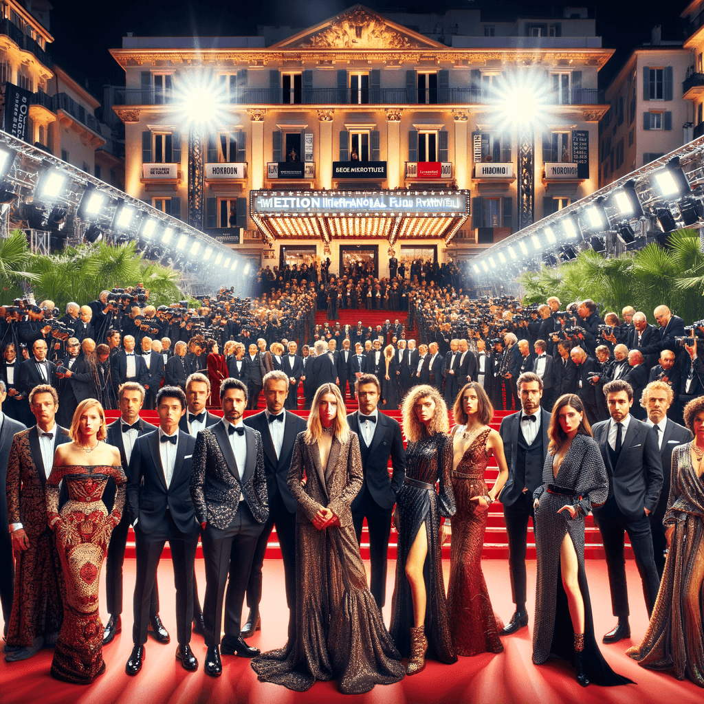 Cannes Film Festival Numbered Painting Kits