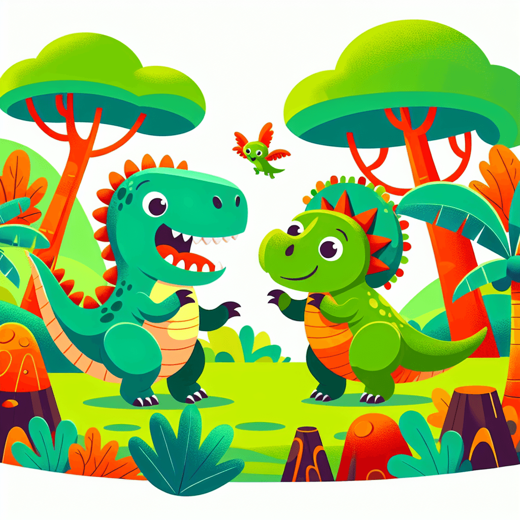 Adventurous Dino Friends Numbered Painting Kits