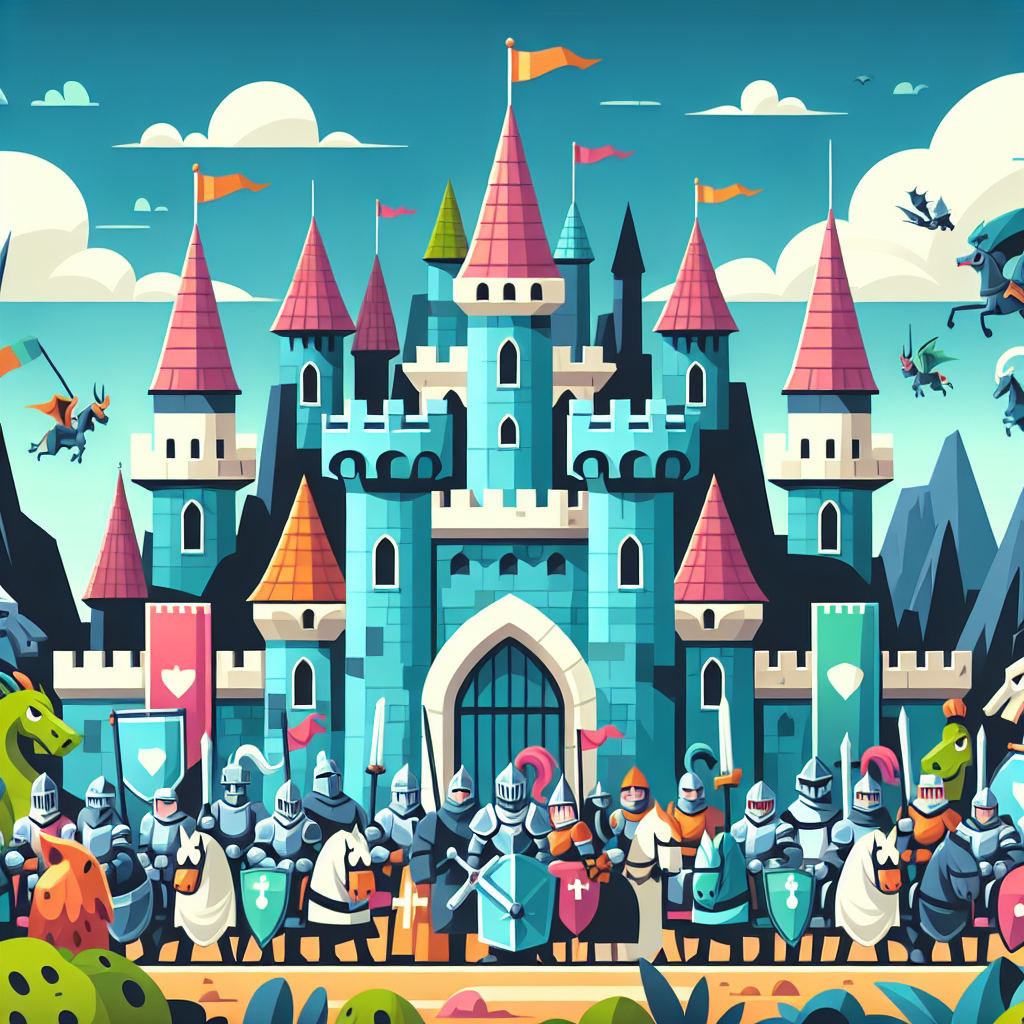 Castle Defender Chronicles Numbered Painting Kits