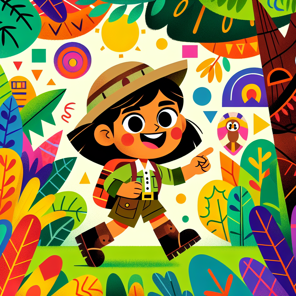 Daring Little Adventurer Painting By Numbers Kit