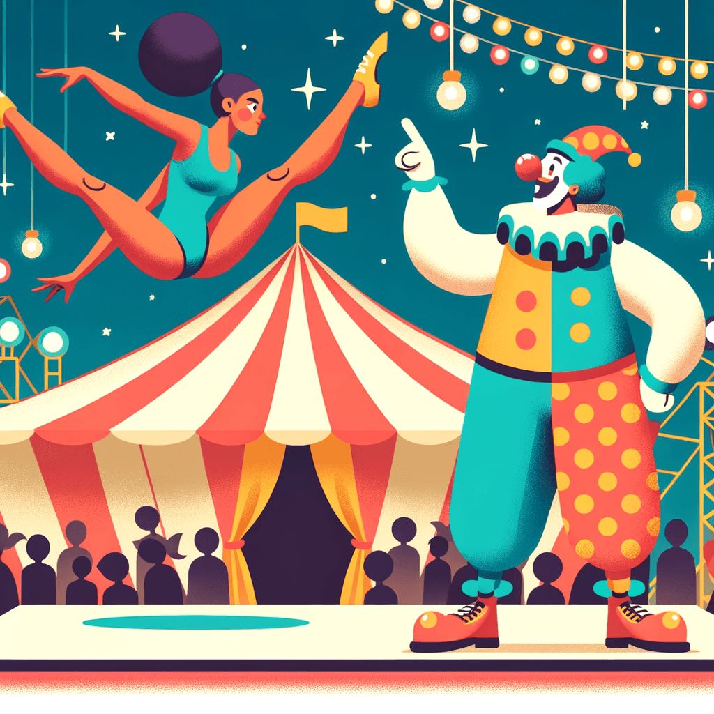 Circus Performers' Gala Paint By Number