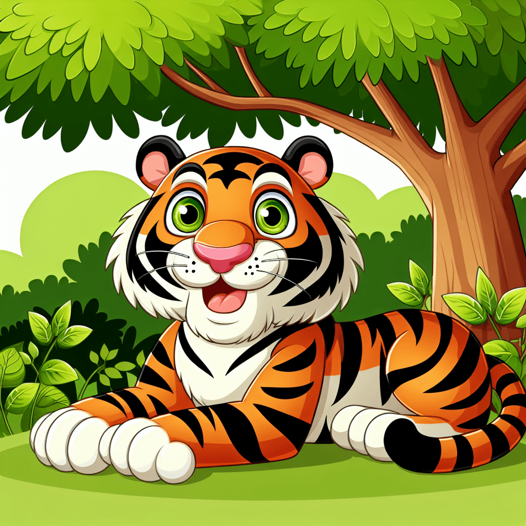 Wild Tiger Painting Number Kit