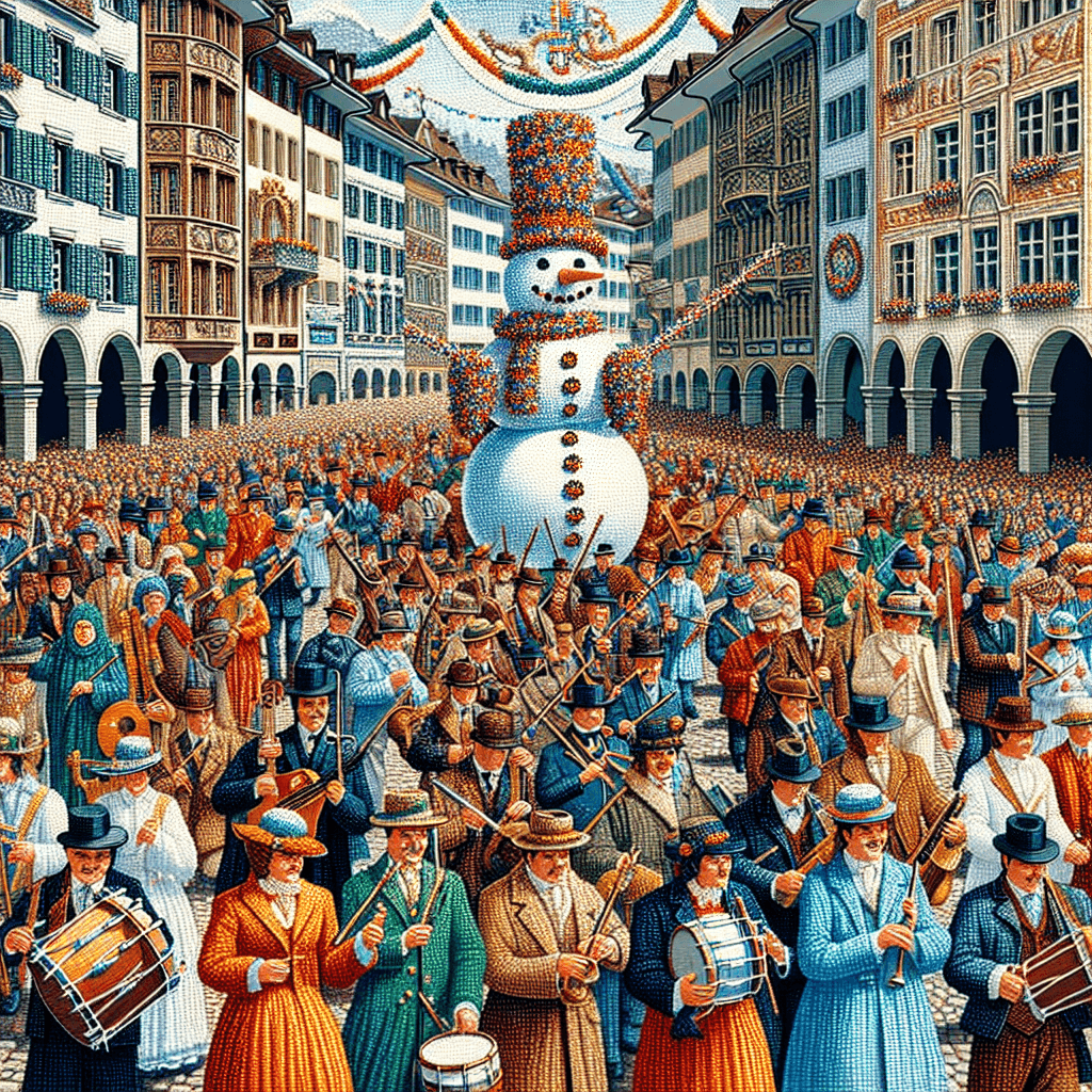 Sechseläuten - Zurich, Switzerland Painting By Numbers Kit