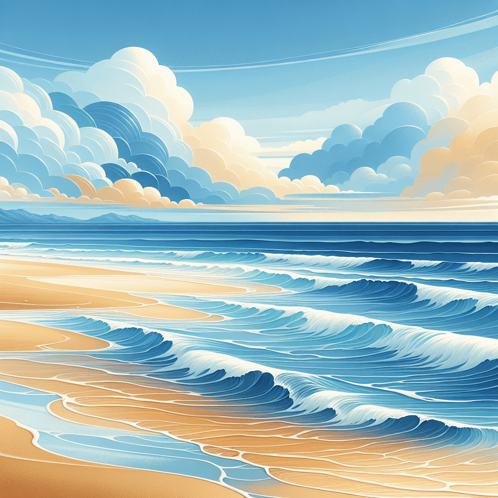 Dreamy Coastal Escape Painting Number Kit