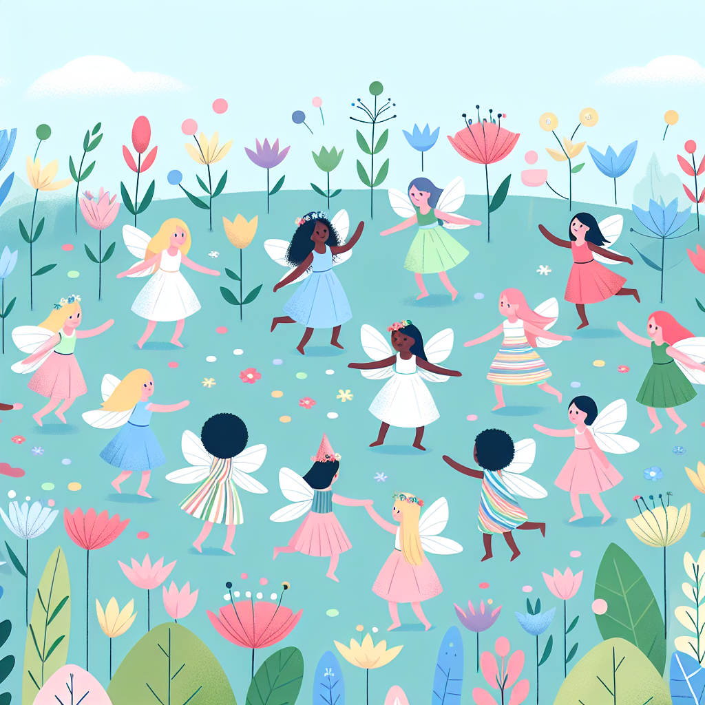 Ballet Of The Blossoms Numbered Painting Kits