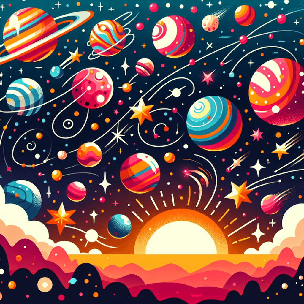 Groovy Galaxy Painting Number Kit