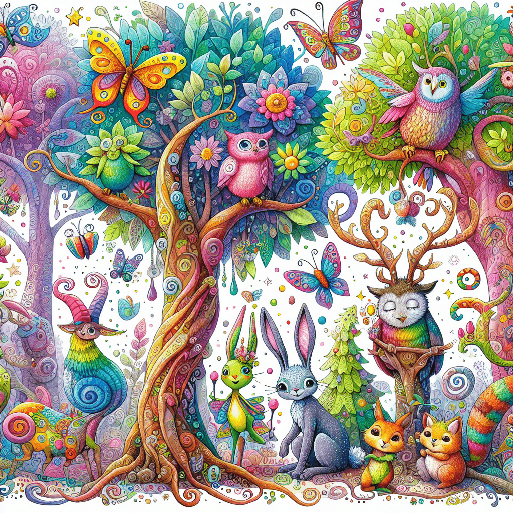 Forest Fantasy Paint By Number