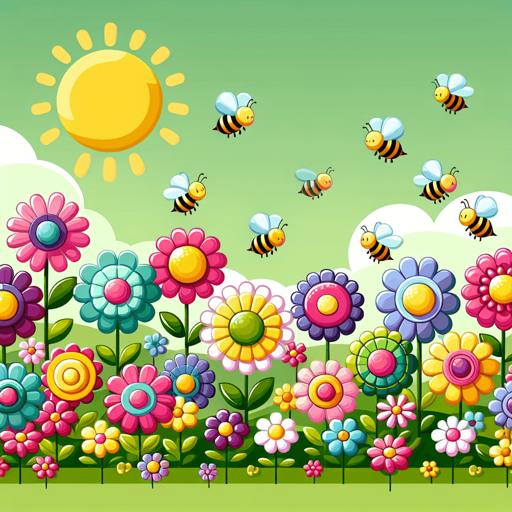 Sweet Garden Paint By Number