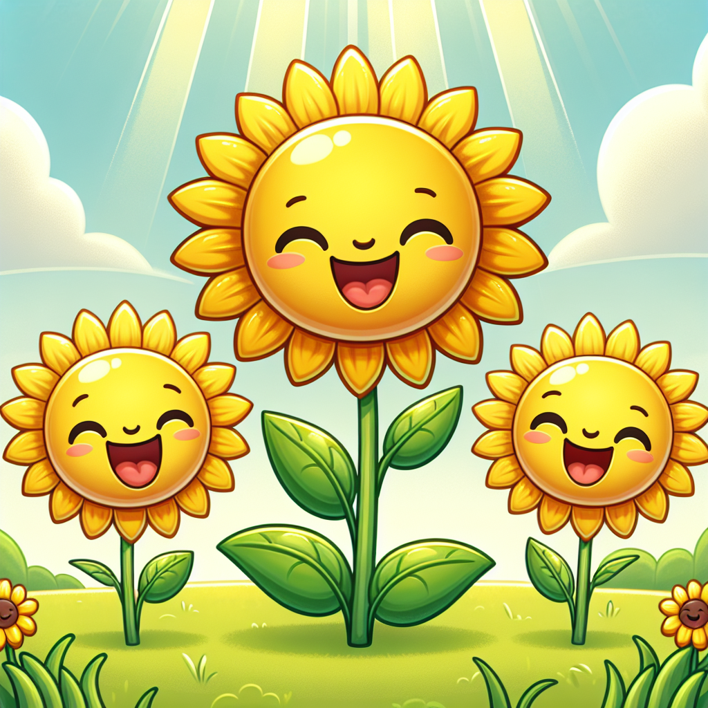 Joyful Sunflower Family Numbered Painting Kits
