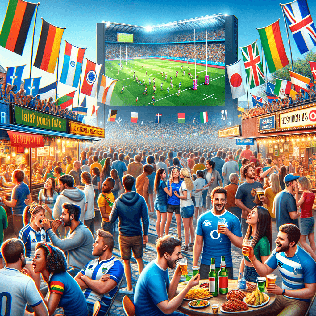 Rugby World Cup - France Painting By Numbers Kit