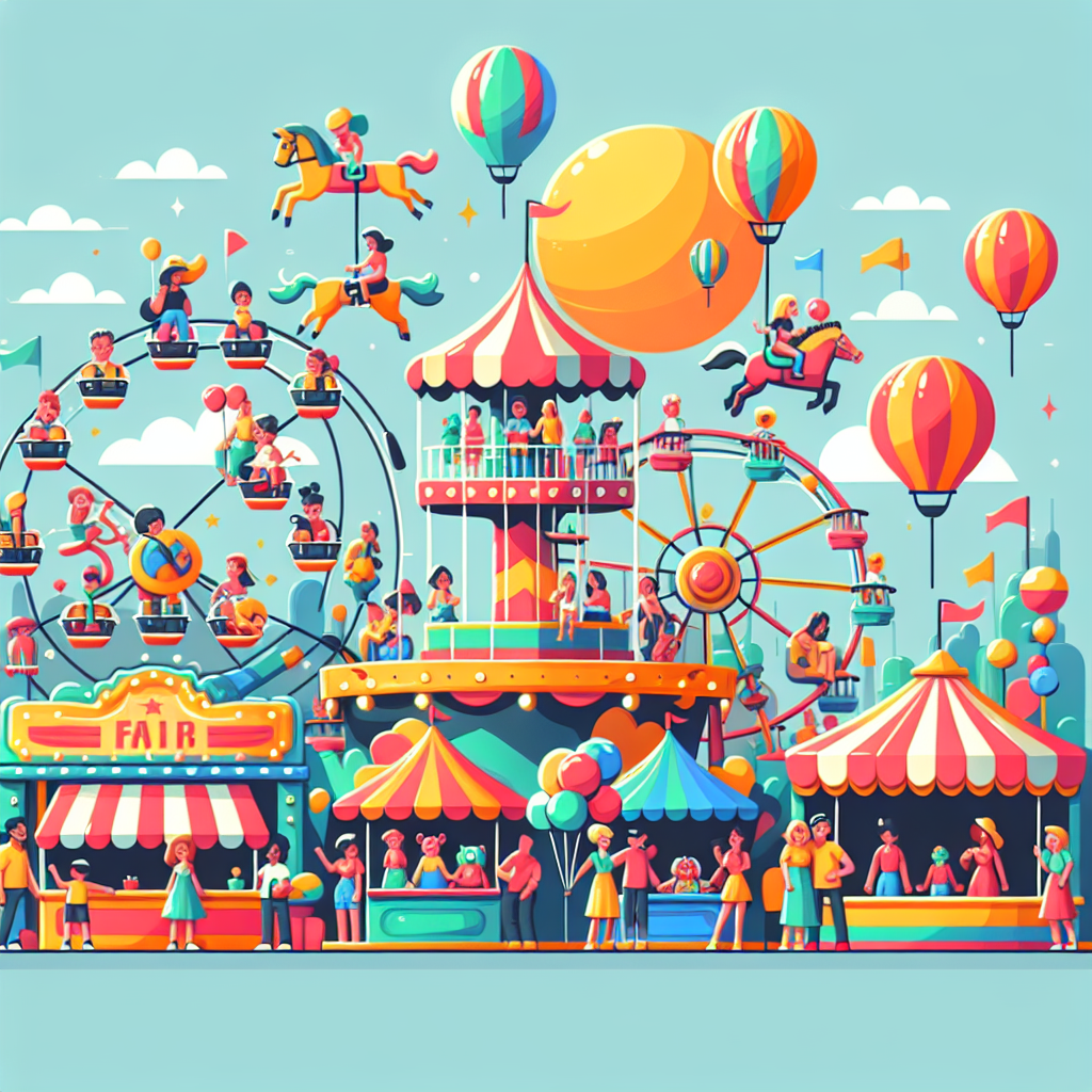 Fun Fantasy Fair Paint By Numbers Kits