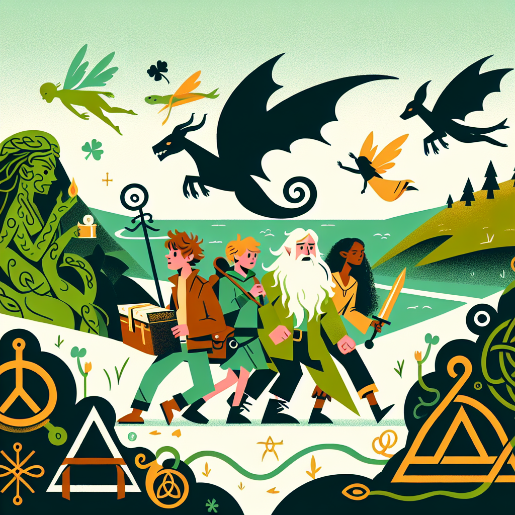 Celtic Legend Quest Numbered Painting Kits