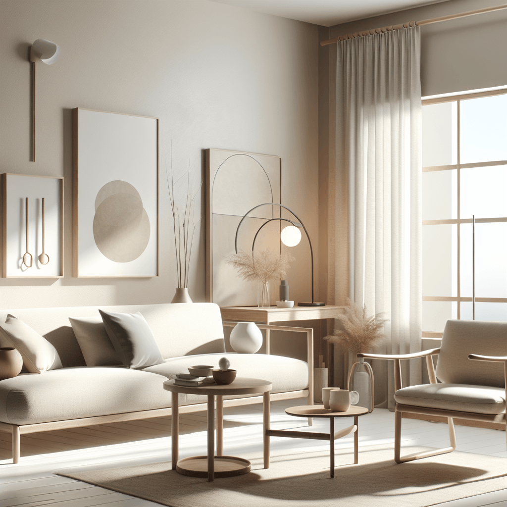 Minimalist Scandinavian Retreat Numbered Painting Kits
